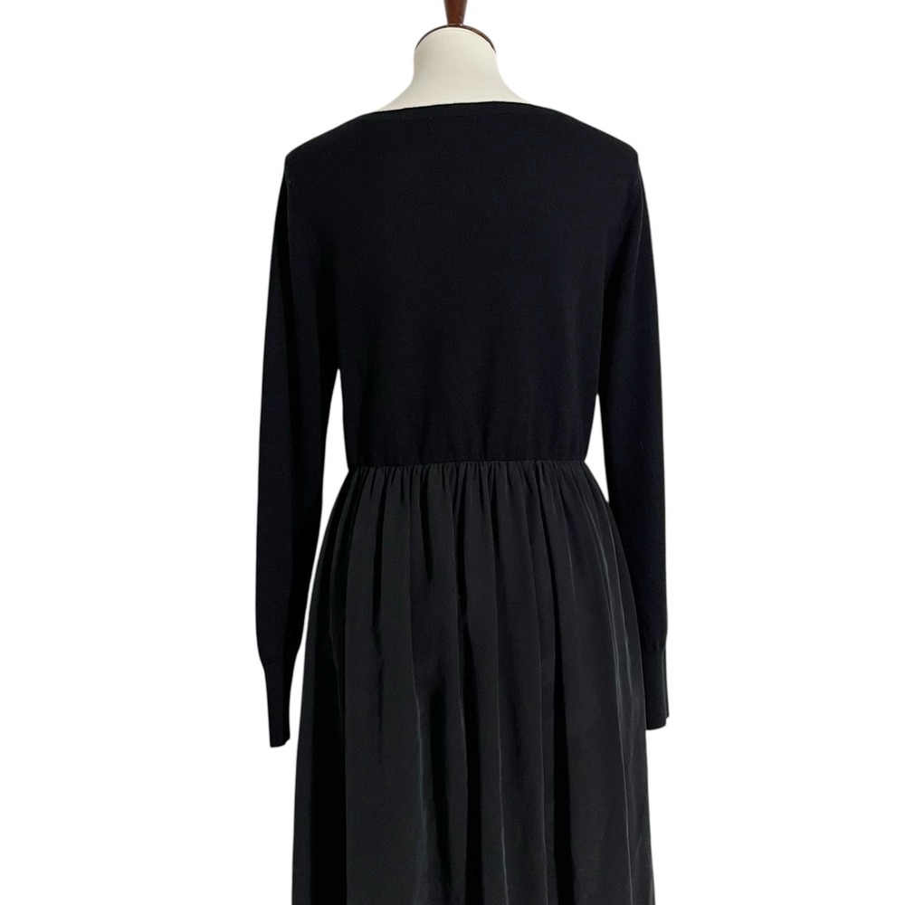 Sundance Jillian Mixed Media Wool and Silk Midi Sweater Dress Size Medium - Picture 10 of 11